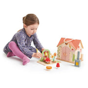 Merrywood Rosewood Cottage - Tender Leaf Toys | Wooden Doll House by Curious Moonbeam