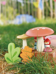 Woodland Gnome Family Playset – Tender Leaf Toys | Wooden Toy NZ by Curious Moonbeam