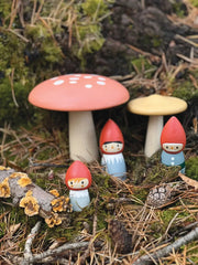 Woodland Gnome Family Playset – Tender Leaf Toys | Wooden Toy NZ by Curious Moonbeam