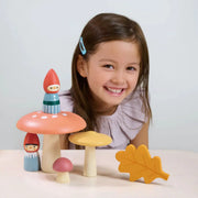 Woodland Gnome Family Playset – Tender Leaf Toys | Wooden Toy NZ by Curious Moonbeam