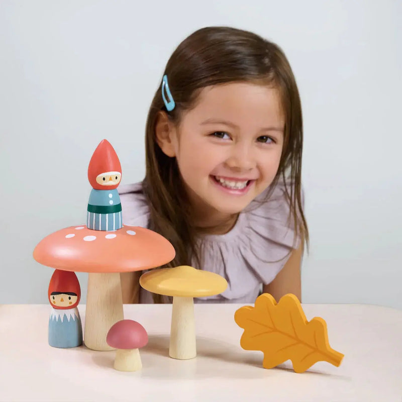 Woodland Gnome Family Playset – Tender Leaf Toys | Wooden Toy NZ by Curious Moonbeam