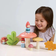 Woodland Gnome Family Playset – Tender Leaf Toys | Wooden Toy NZ by Curious Moonbeam