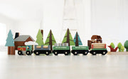 Wild Pines Wooden Train Set - Tender Leaf Toys | Wooden Toy NZ by Curious Moonbeam