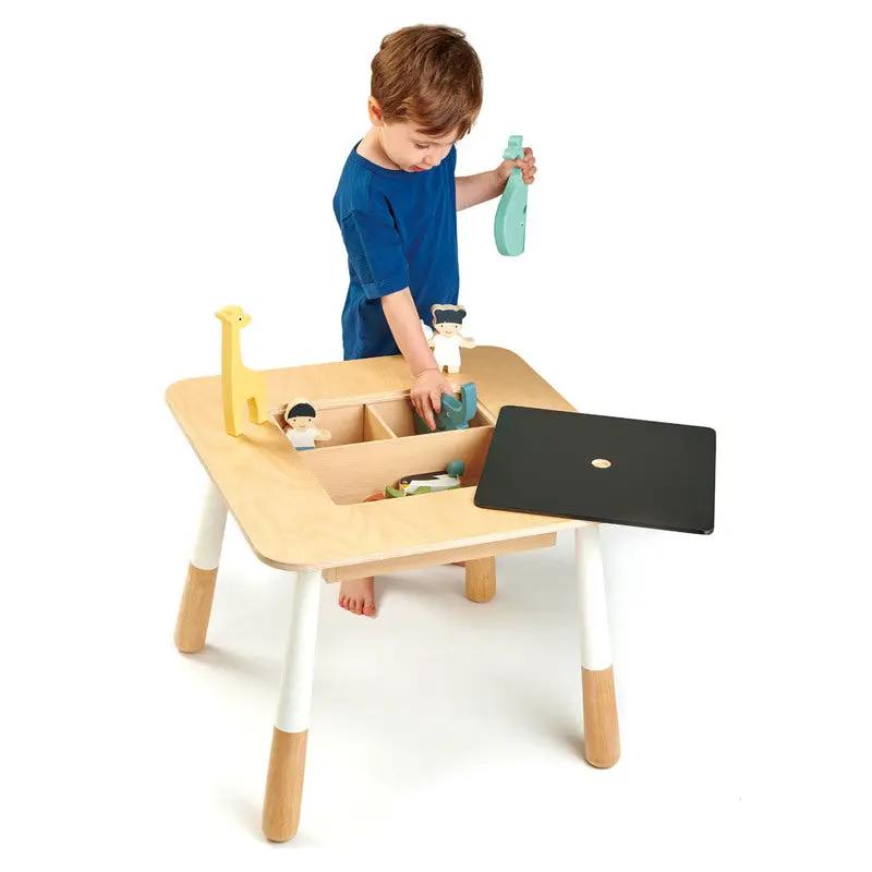 Forest Wooden Play Table - Tender Leaf Toys | Wooden Toys NZ by Curious Moonbeam