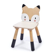 Forest Fox Kids Wooden Chair - Tender Leaf Toys | Wooden Montessori Furniture by Curious Moonbeam