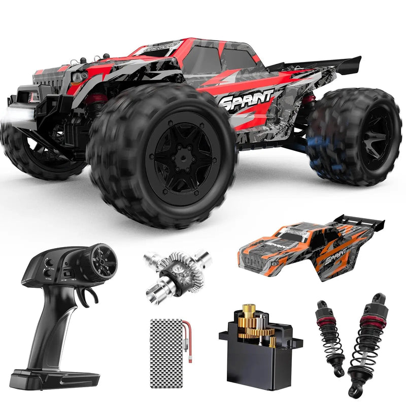 40km/h High-Speed 1:18 Full Scale 2.4G 4WD Half-Truck Remote Control Racing by dealonline.co.nz