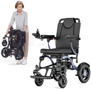 Ultra Light Folding Electric Wheelchair MK9005 Grey by Kiwi Grab