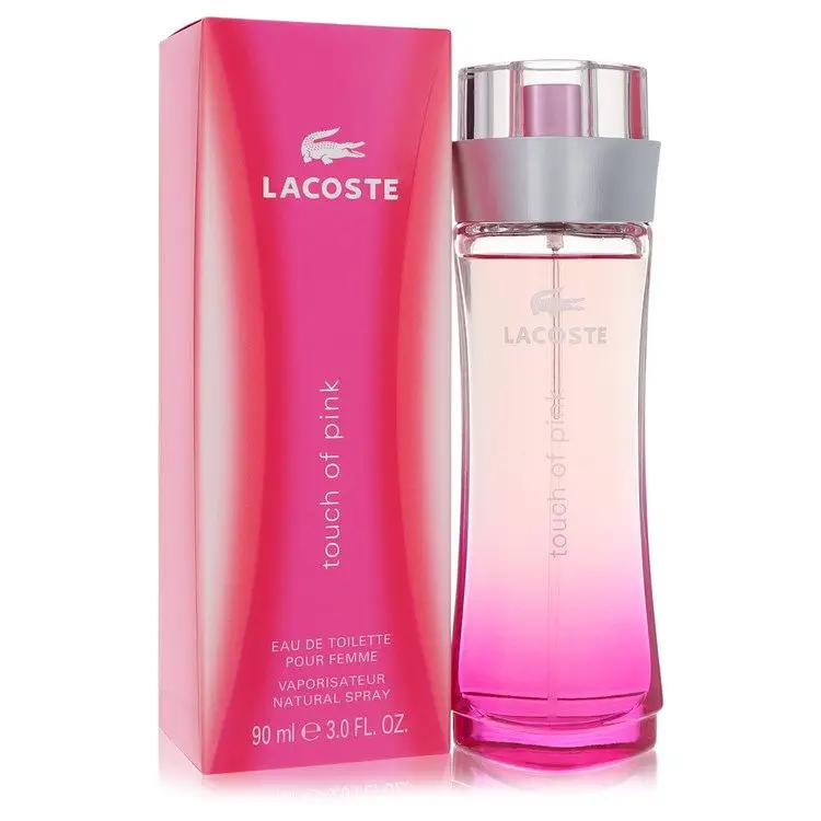 Touch Of Pink Eau De Toilette Spray by Lacoste 90 ml by Brands HD