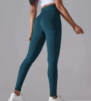 Knitted High Waist Yoga Pants - Soft Stretch Activewear | Women's Athletic Wear by Mead's Supply & Equipment Outfitters limited