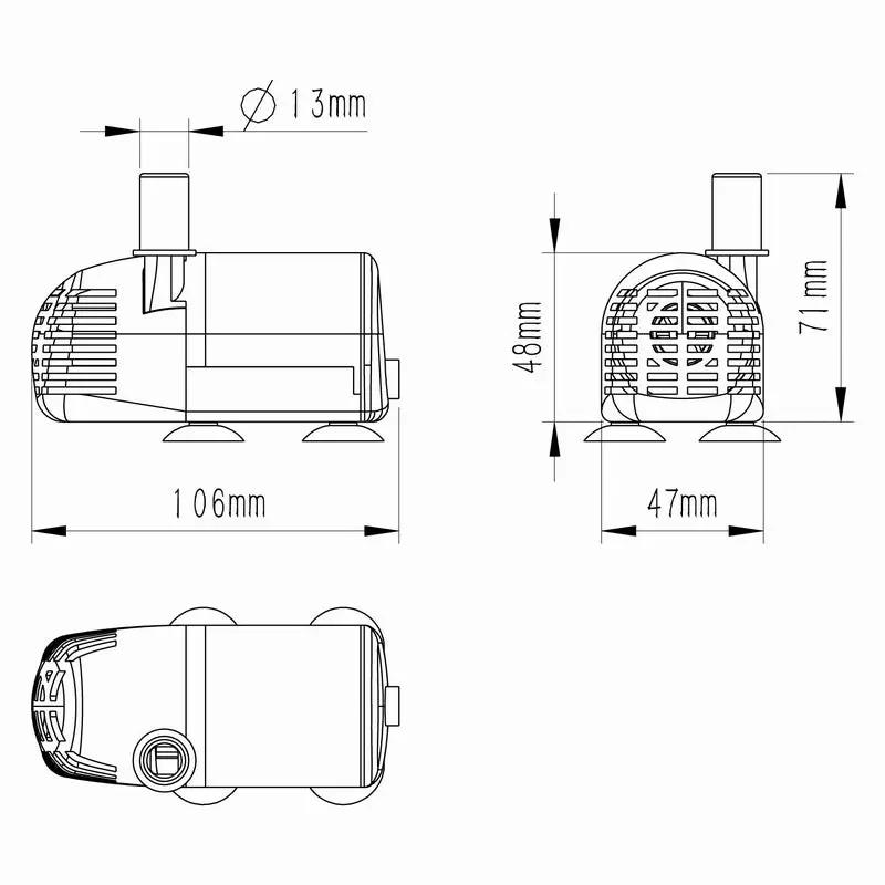 5w Solar Powered Submersible Water Pump Kit Garden Pond Panel by salelink.co.nz