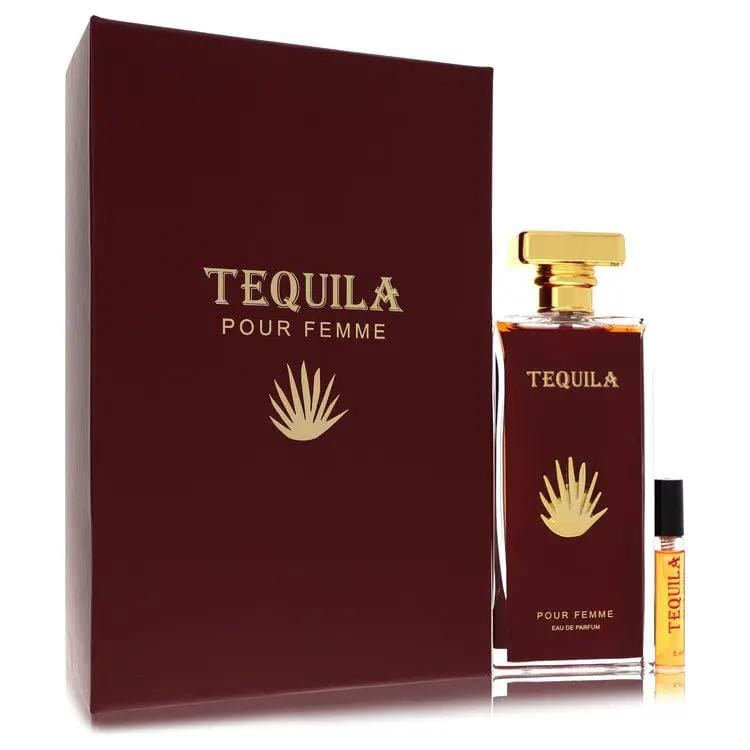 Brands HD Eau De Parfum Spray + Free .17 oz Mini EDP Spray Tequila Pour Femme Red Eau De Parfum Spray + Free .17 oz Mini EDP Spray by Tequila Perfumes 100 ml Tequila Pour Femme Red Eau De Parfum Spray + Free .17 oz Mini EDP Spray by Tequila Perfumes 100 ml