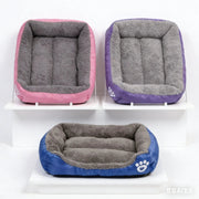 80cm Colourful Calming Dog Bed Warming Washable XL by dealonline.co.nz