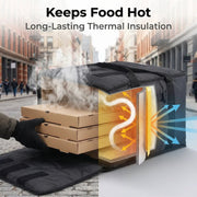 Pizza Bag Thermal Pizza Delivery Bags Insulated Commercial Food Delivery by salelink.co.nz