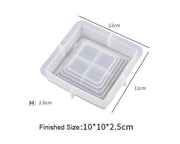 Serving Board Coaster Tray Resin Candle Moulds by Resin Art NZ