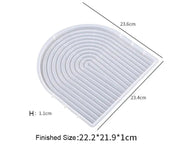 Serving Board Coaster Tray Resin Candle Moulds by Resin Art NZ