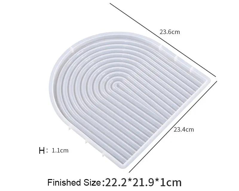 Serving Board Coaster Tray Resin Candle Moulds by Resin Art NZ