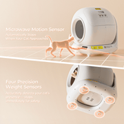 Automatic Self-Cleaning Smart Cat Litter Box by dealonline.co.nz
