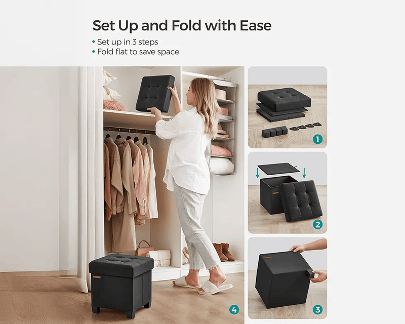 Storage Ottoman Bench by The Shopsite