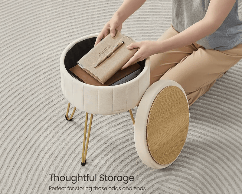 Ottoman Storage Foot Stool by The Shopsite