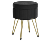 SONGMICS Small Vanity Stool Chair with Storage by The Shopsite