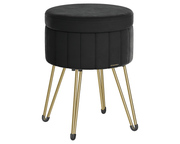 The Shopsite Home-living SONGMICS Small Vanity Stool Chair with Storage SONGMICS Small Vanity Stool Chair with Storage