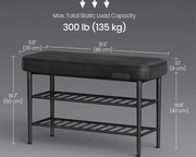 Shoe Rack Storage Bench by The Shopsite