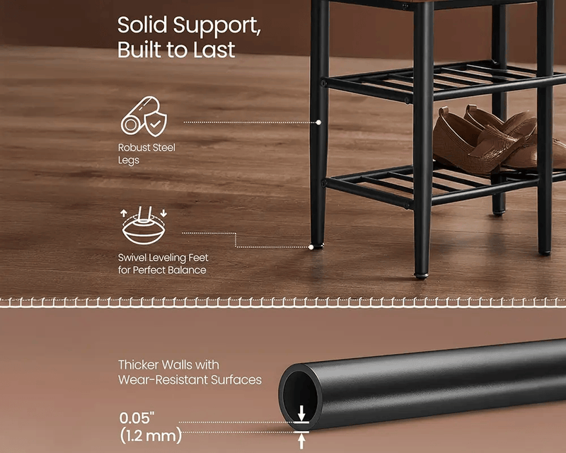 VASAGLE Shoe Bench by The Shopsite