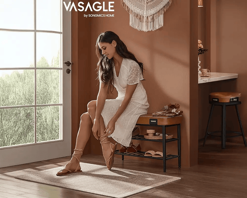 VASAGLE Shoe Bench by The Shopsite