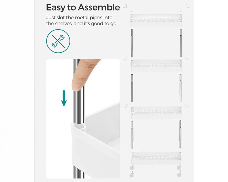 Kitchen Storage Trolley by The Shopsite