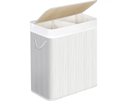 Laundry Basket Large Basket with Lid by The Shopsite
