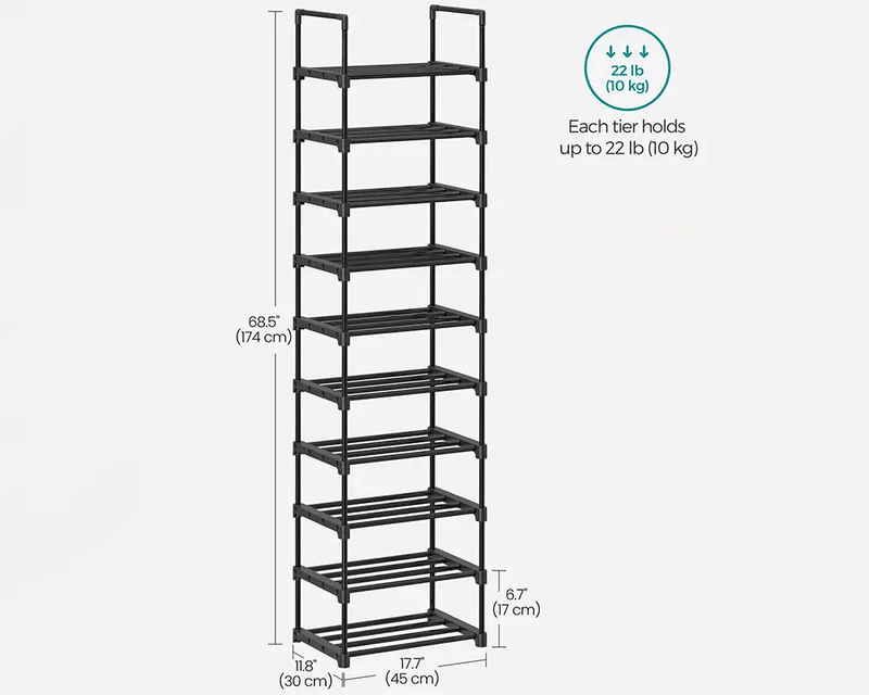 Shoe Rack Organiser Shoe Rack by The Shopsite