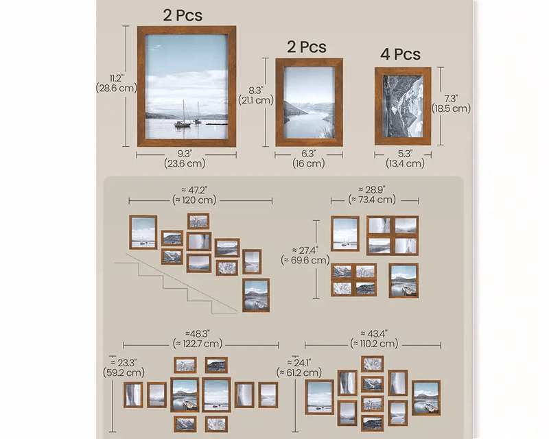 Photo Frames Set by The Shopsite