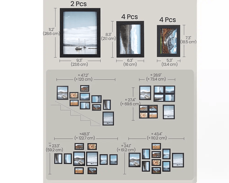 Photo Frame Set by The Shopsite