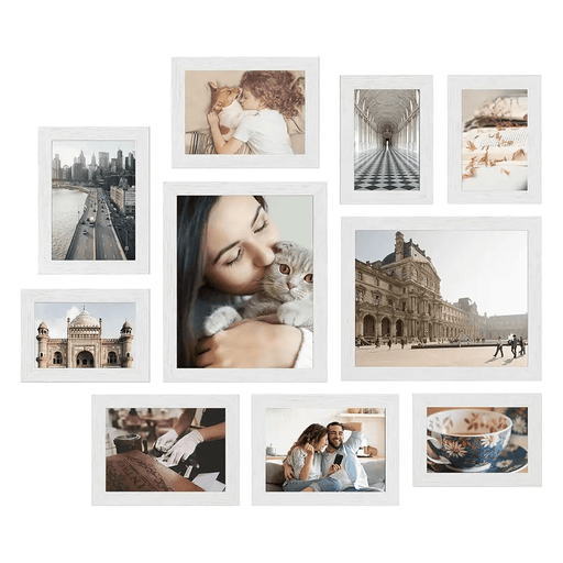 The Shopsite Songmic Collage Picture Frames Photo Frames Set 10 PCS Collage Picture Frames Photo Frames Set 10 PCS