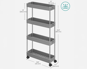 Kitchen Storage Trolley by The Shopsite
