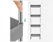 Kitchen Storage Trolley by The Shopsite