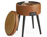 Ottoman Storage Foot Stool by The Shopsite