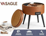Ottoman Storage Foot Stool by The Shopsite