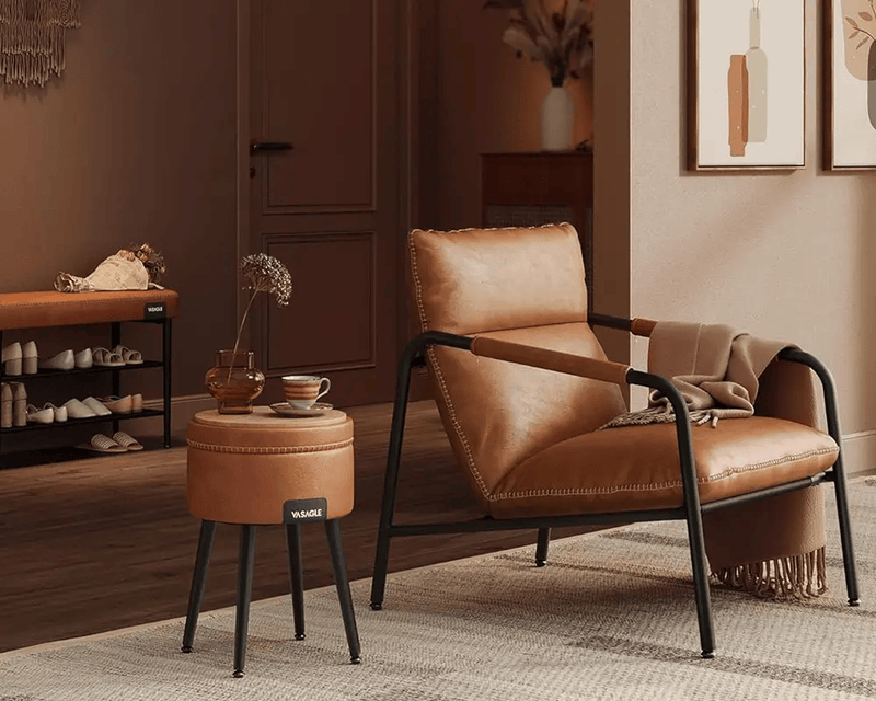 Ottoman Storage Foot Stool by The Shopsite
