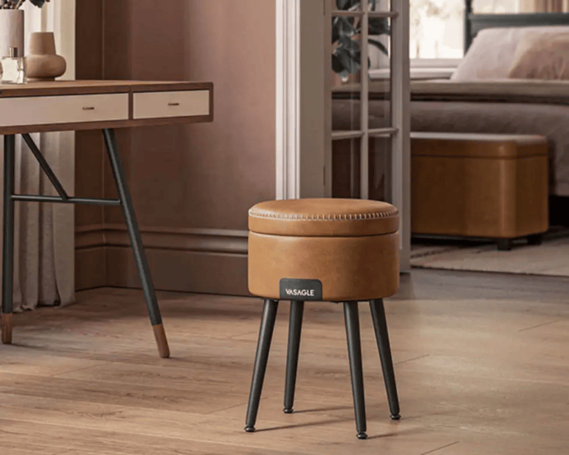 Ottoman Storage Foot Stool by The Shopsite