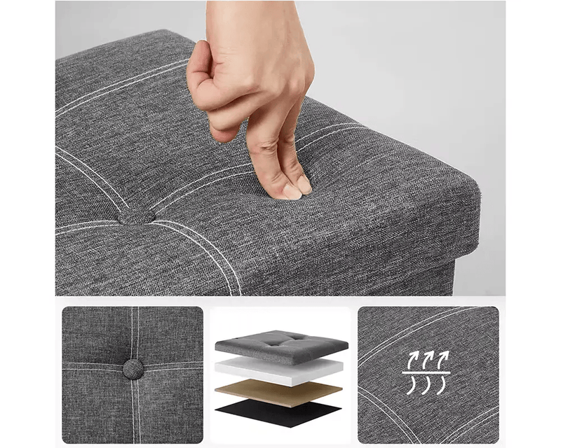 Storage Ottoman Bench by The Shopsite