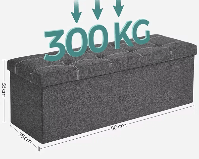 Storage Ottoman Bench by The Shopsite