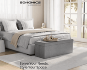 Ottoman with storage by The Shopsite