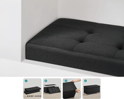 Ottoman with storage by The Shopsite