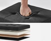 Ottoman with storage by The Shopsite