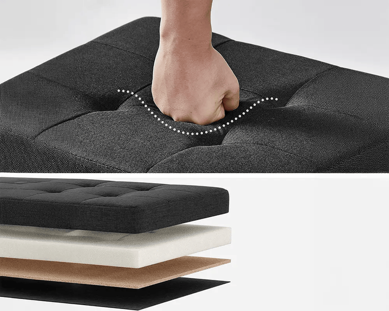 Ottoman with storage by The Shopsite