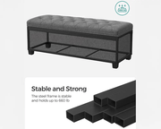 Storage Ottoman Bench by The Shopsite
