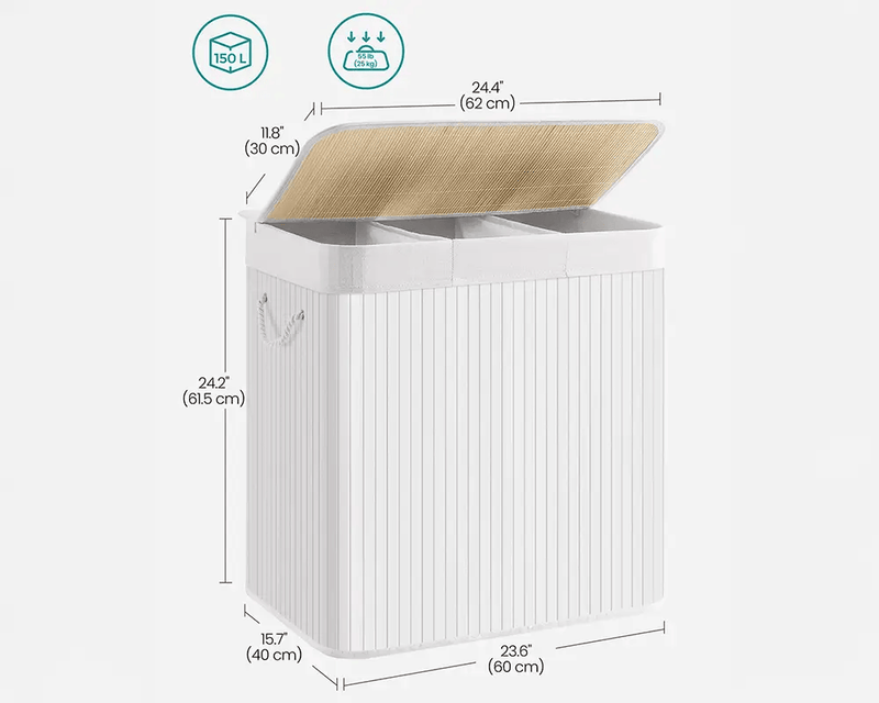 VASAGLE Laundry Basket by The Shopsite