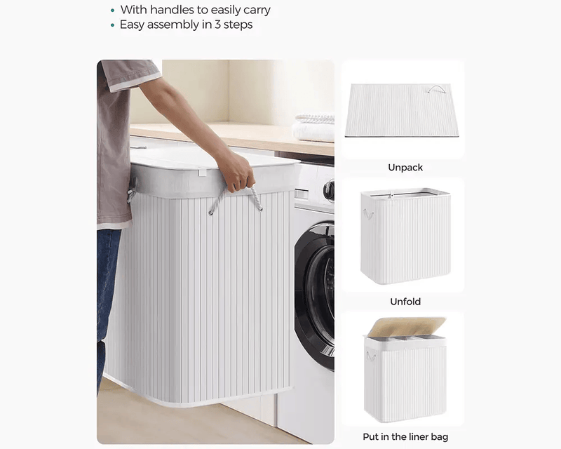 VASAGLE Laundry Basket by The Shopsite
