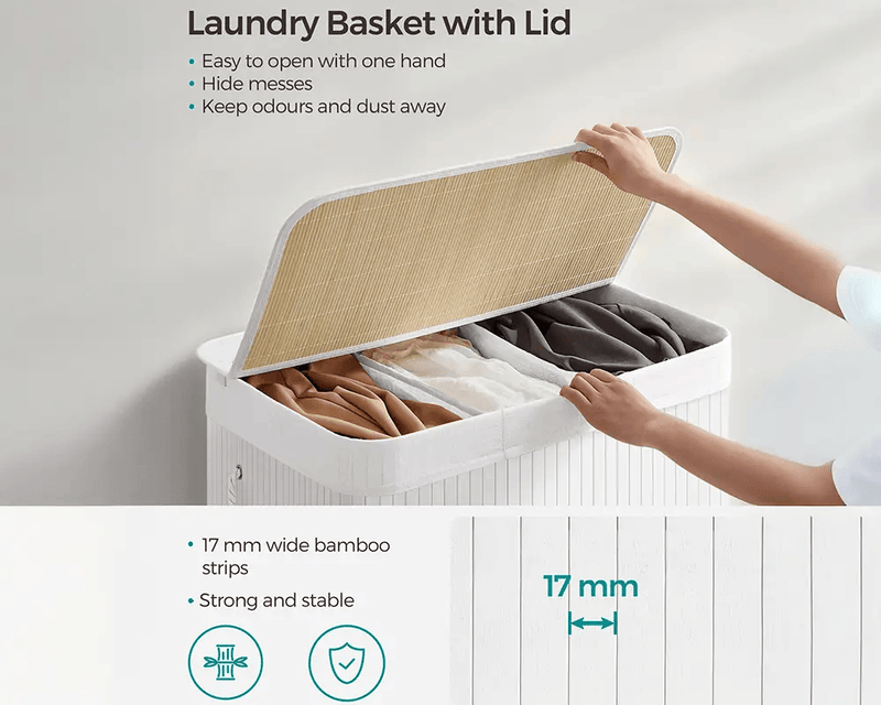 VASAGLE Laundry Basket by The Shopsite